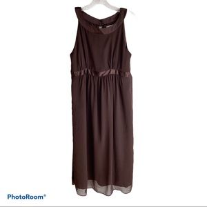 princess polly baby blue dress Azazie Verna Cinnamon Maternity Bridesmaid Dresses main image 1